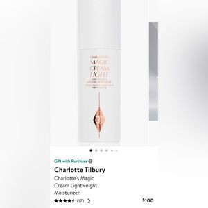 Charlotte Tilbury
Charlotte's Magic
Cream Lightweight
Moisturizer